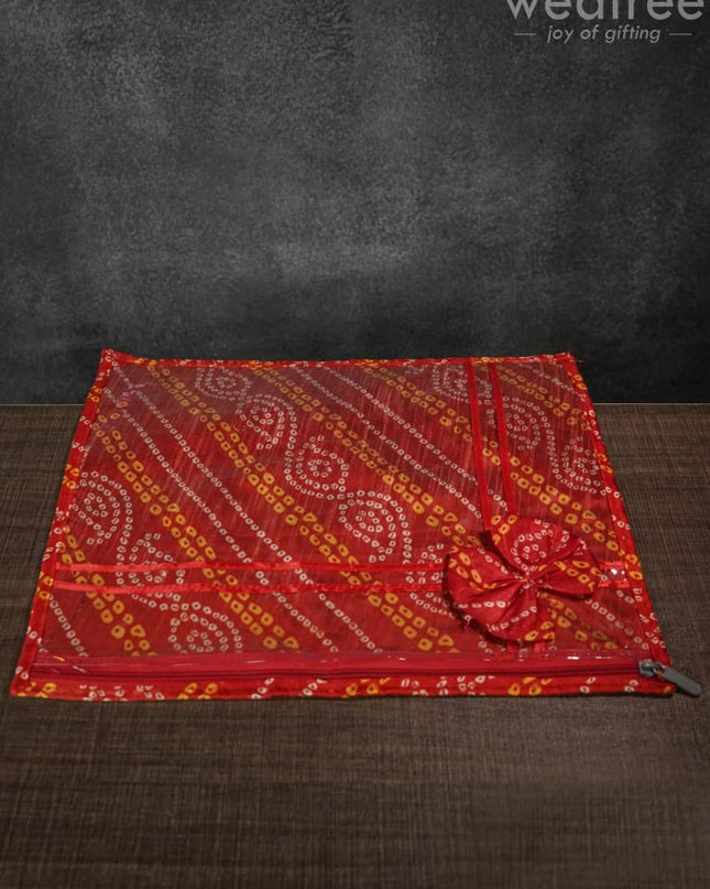 Bhandani Print Saree Cover - Wbg0335 Bags