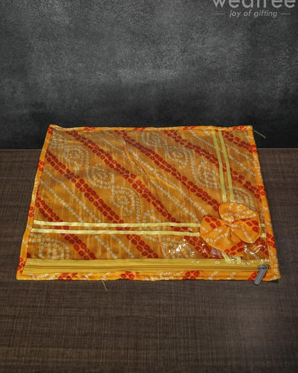 Bhandani Print Saree Cover - Wbg0335 Bags