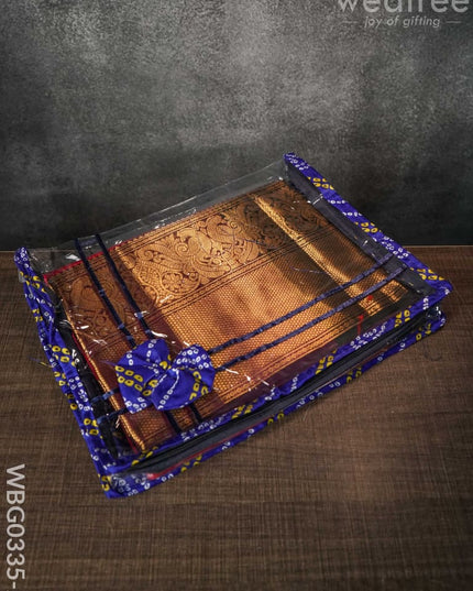Bhandani Print Saree Cover - Wbg0335 Bags