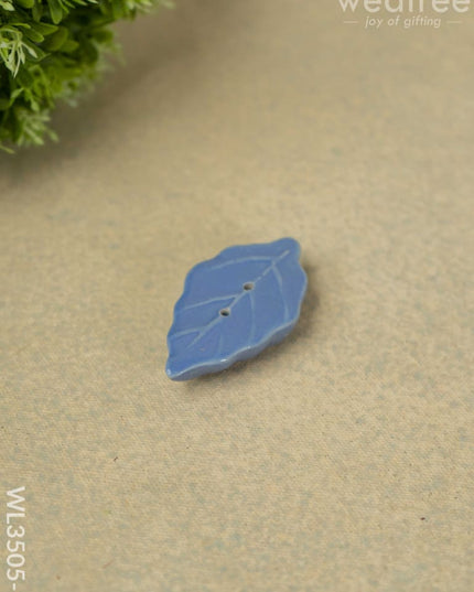 Blue Pottery Diffuser Candle Holder With Lavender Oil And Incense Sticks - Wl3505-2 Candles &