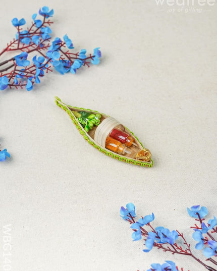 Boat Haldi Kumkum Set - Wbg1404 Add-Ons