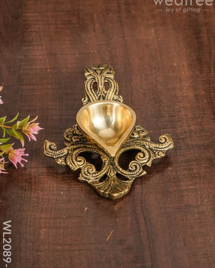 Brass Aarti Diya - Wl2089