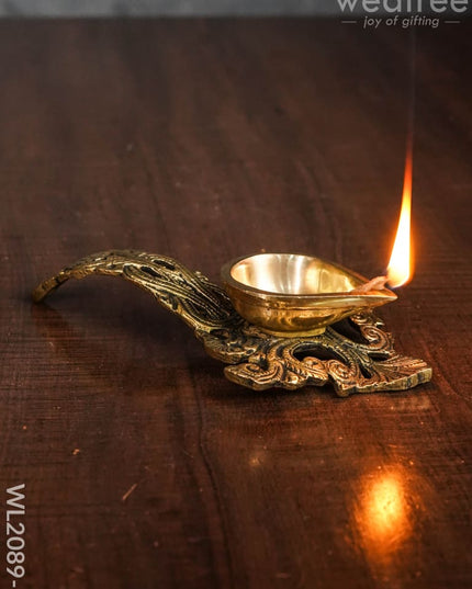 Brass Aarti Diya - Wl2089