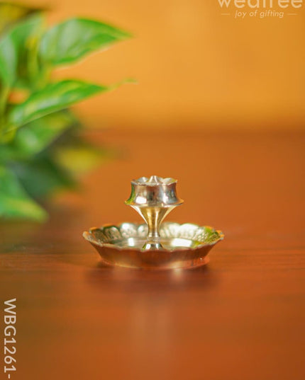 Brass Agarbathi Stand - Wbg1261 Pooja Utilities