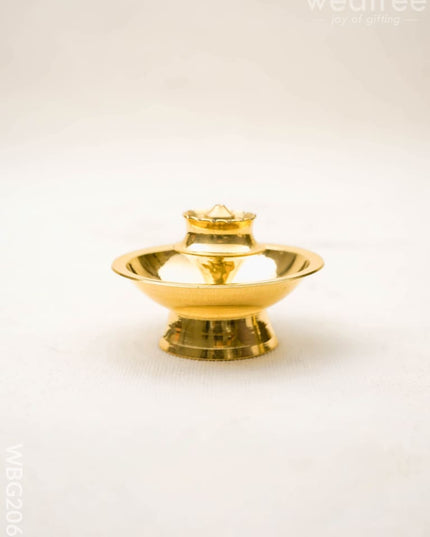 Brass Agarvathi Stand - 2 inch - WBG2068 - Brass Pooja Utility RG