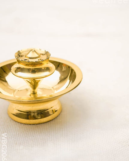 Brass Agarvathi Stand - 2 inch - WBG2068 - Brass Pooja Utility RG
