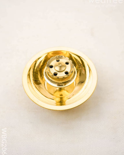 Brass Agarvathi Stand - 2 inch - WBG2068 - Brass Pooja Utility RG