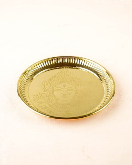 Brass Amman Face Plate - 6 inch - WL5960 - Brass Utility