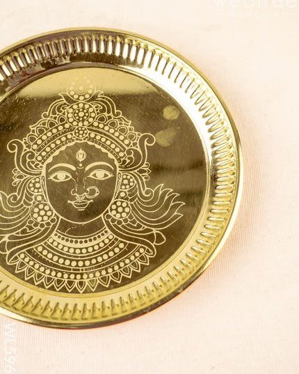Brass Amman Face Plate - 6 inch - WL5960 - Brass Utility