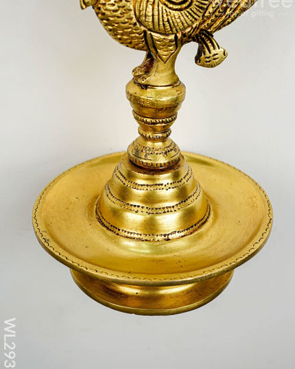 Brass Annapakshi Hanging Diya - WL2933 - Brass Diya