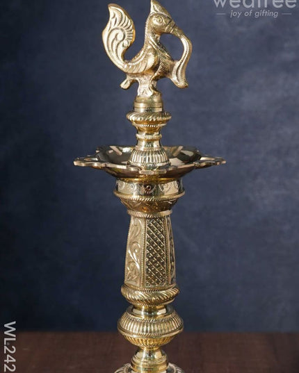 Brass Annapakshi Kuthu Vilakku - Wl2422 Diya