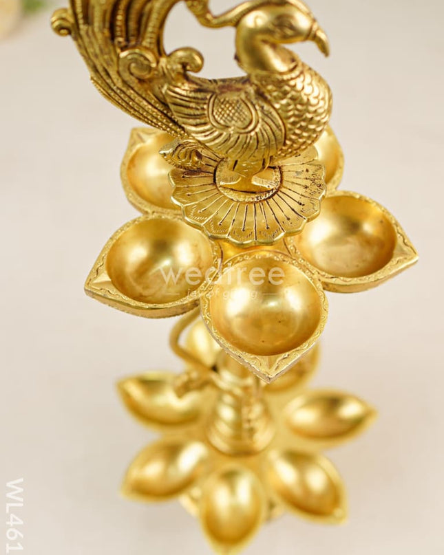 Brass Annapakshi Kuthu Vilaku - Wl4611 Diya