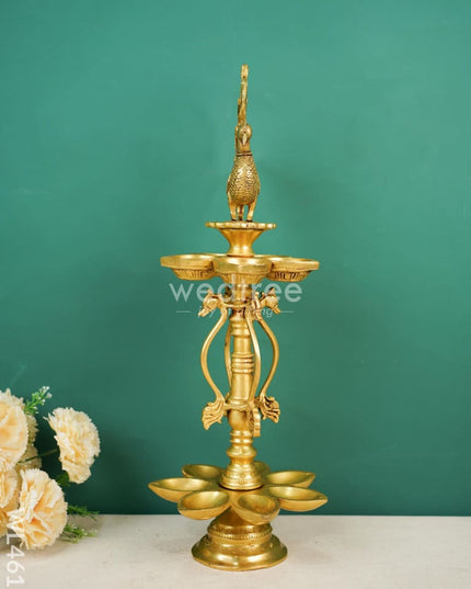 Brass Annapakshi Kuthu Vilaku - Wl4611 Diya