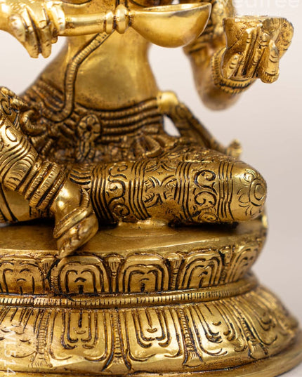 Brass Annapoorani Idol - 10 inch - WL5141 Brass Figurines