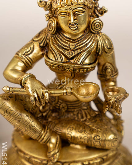 Brass Annapoorani Idol - 10 inch - WL5141 Brass Figurines