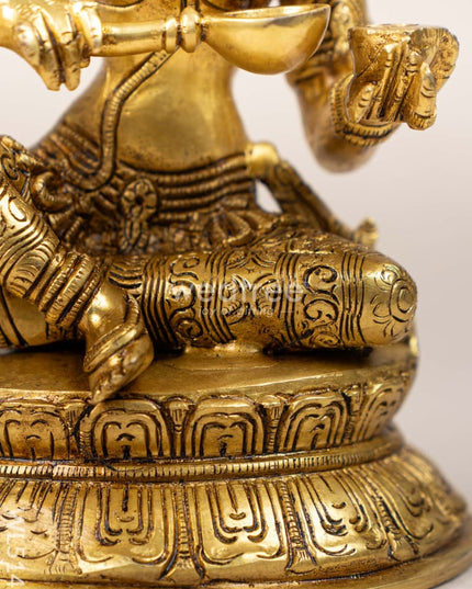 Brass Annapoorani Idol - 10 inch - WL5141 Brass Figurines