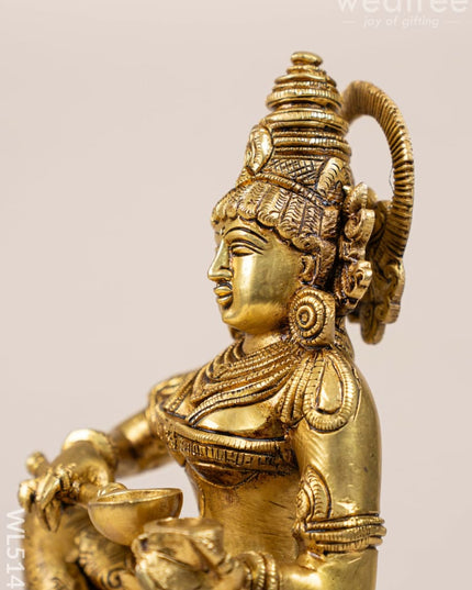 Brass Annapoorani Idol - 10 inch - WL5141 Brass Figurines