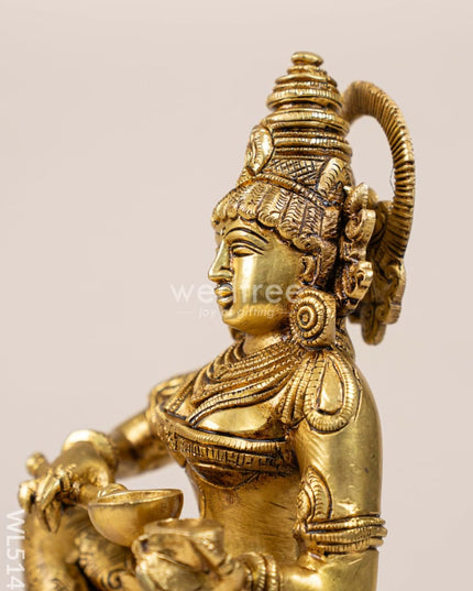 Brass Annapoorani Idol - 10 inch - WL5141 Brass Figurines