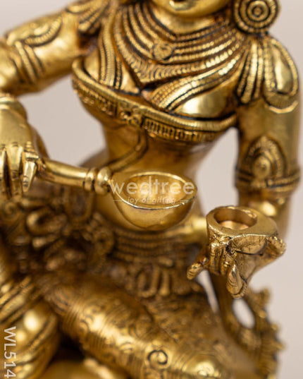 Brass Annapoorani Idol - 10 inch - WL5141 Brass Figurines