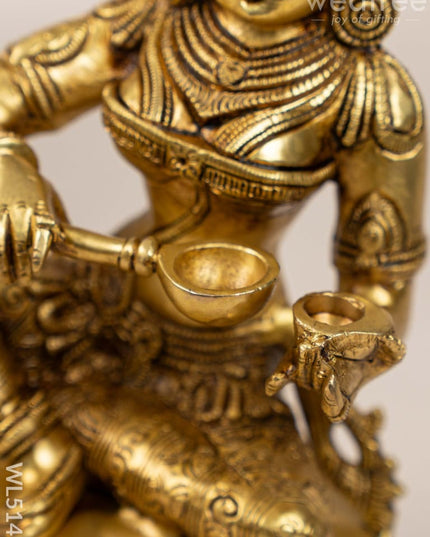 Brass Annapoorani Idol - 10 inch - WL5141 Brass Figurines