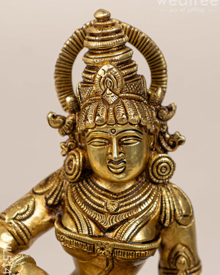 Brass Annapoorani Idol - 10 inch - WL5141 Brass Figurines