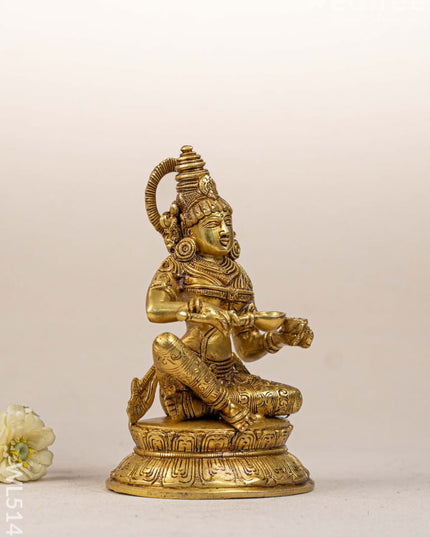 Brass Annapoorani Idol - 10 inch - WL5141 Brass Figurines