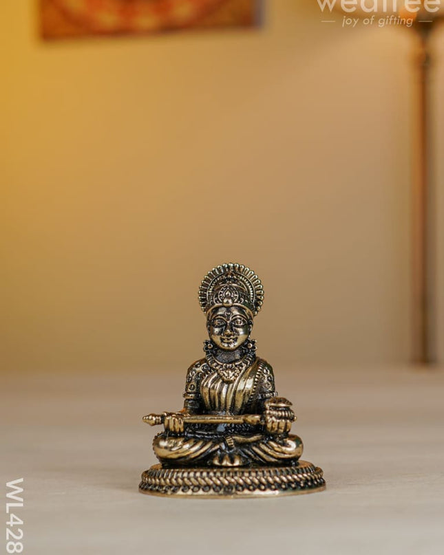 Brass Antique Annapoorni Idol - Wl4283 Figurines
