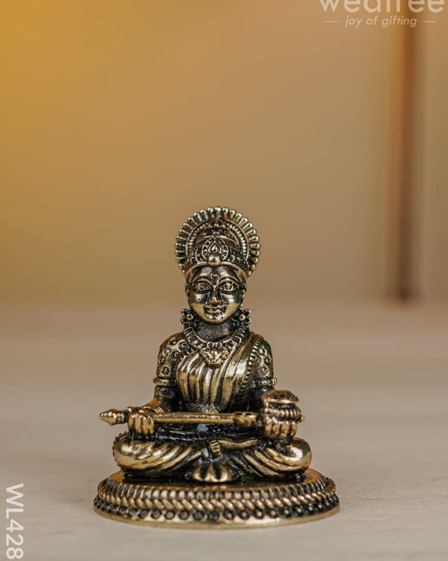 Brass Antique Annapoorni Idol - Wl4283 Figurines