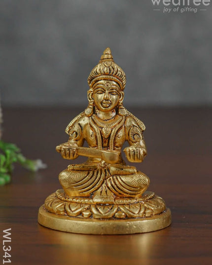 Brass Annapoorni Idol - Wl3412 Figurines