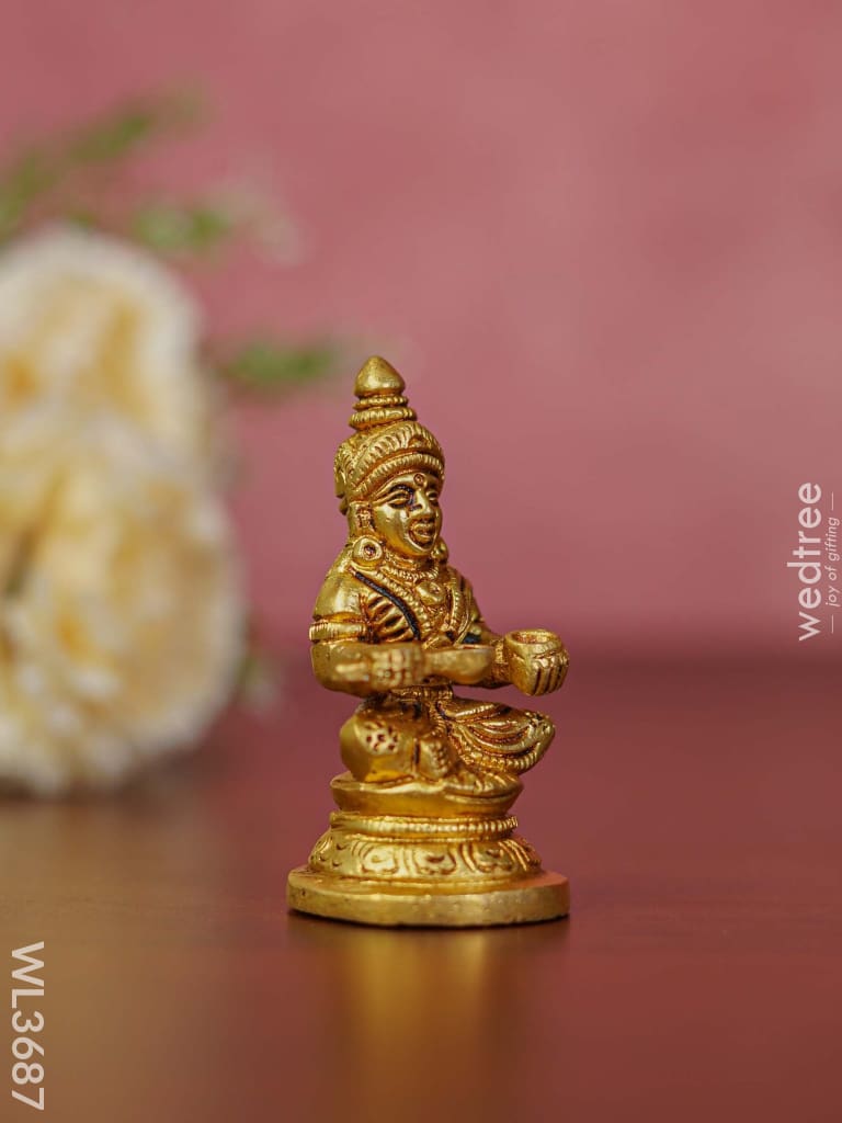Brass Annapoorni Idol - Wl3687 Figurines