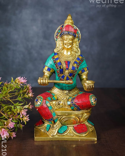 Brass Annapurna Devi - Wl2100 Figurines