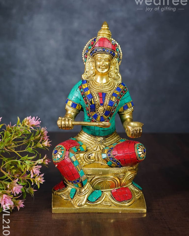 Brass Annapurna Devi - Wl2100 Figurines