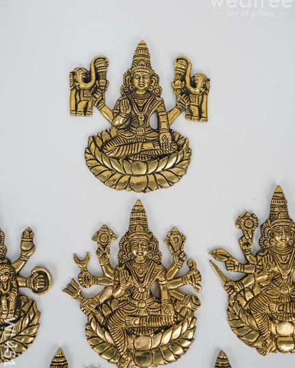 Brass Ashtalakshmi Idol - Wl4510 Figurines