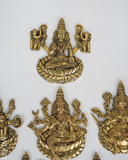 Brass Ashtalakshmi Idol - Wl4510 Figurines