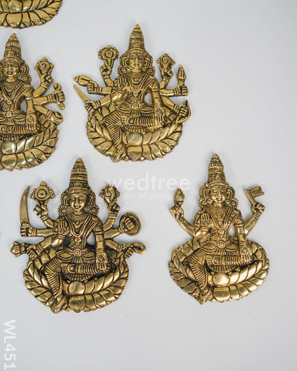 Brass Ashtalakshmi Idol - Wl4510 Figurines