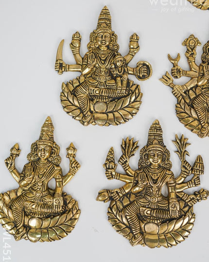 Brass Ashtalakshmi Idol - Wl4510 Figurines