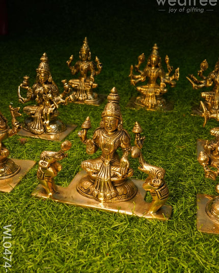Ashtalakshmi Idols - Wl0474 Brass Figurines
