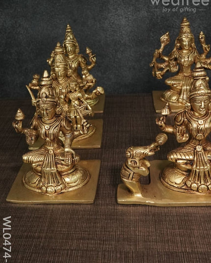 Ashtalakshmi Idols - Wl0474 Brass Figurines