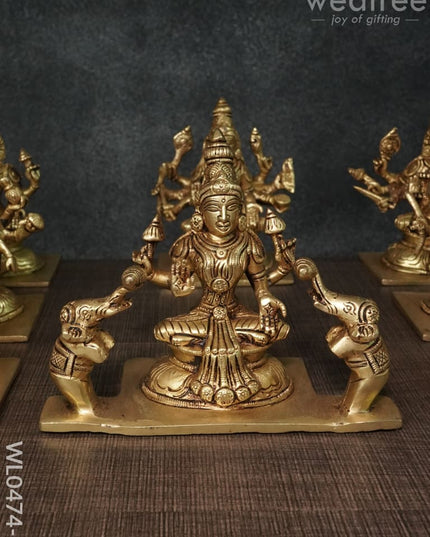 Ashtalakshmi Idols - Wl0474 Brass Figurines