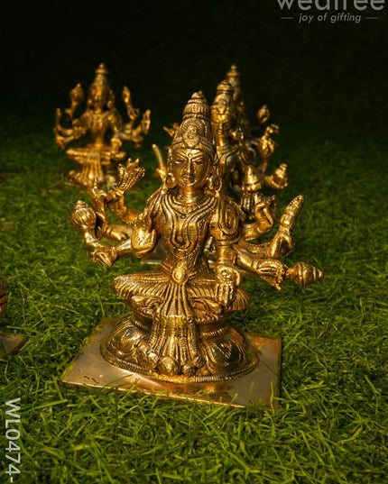 Ashtalakshmi Idols - Wl0474 Brass Figurines