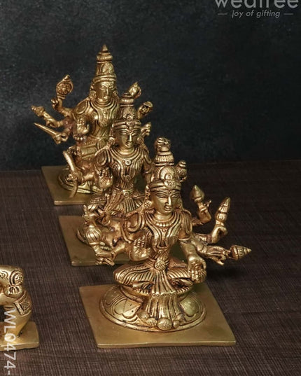 Ashtalakshmi Idols - Wl0474 Brass Figurines