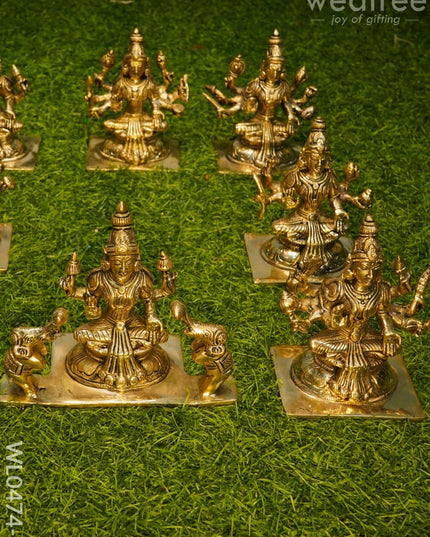 Ashtalakshmi Idols - Wl0474 Brass Figurines