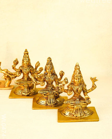 Brass Ashtalakshmi Idols - WL0474-2 - Brass Figurines