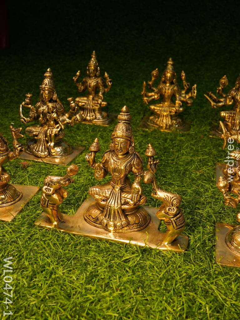 Ashtalakshmi Idols - Wl0474 Brass Figurines