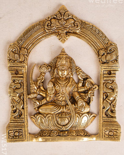 Brass Ashtalakshmi Wall Hanging - Set of 8 - 9 inch - WL5179 - Brass Wall Hanging