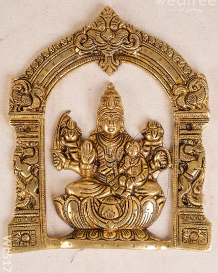 Brass Ashtalakshmi Wall Hanging - Set of 8 - 9 inch - WL5179 - Brass Wall Hanging