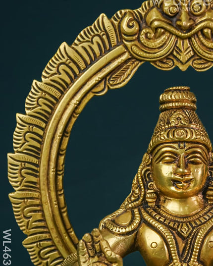 Brass Ayyappan Idol - WL4630 Brass Figurines