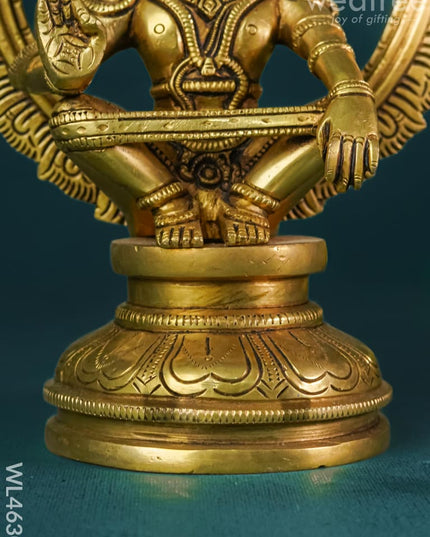 Brass Ayyappan Idol - WL4630 Brass Figurines