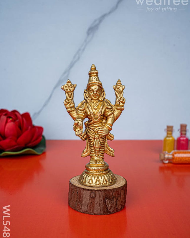 Brass Balaji Idol - 3 inch - WL5483 - Brass Figurines
