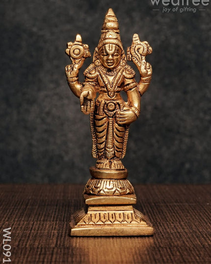 Brass Balaji Idol - Wl0916 Figurines
